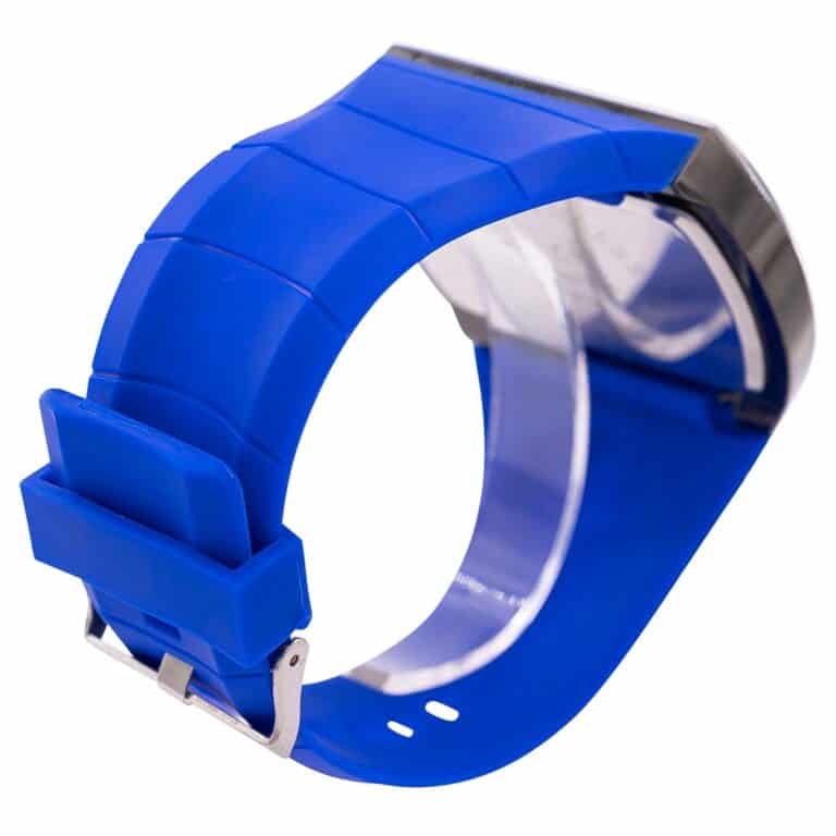 Magnifique Montre Homme Silicone Bleu CHTIME