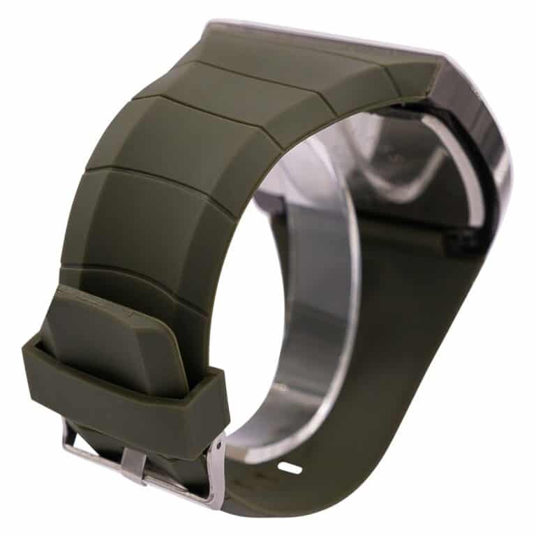 Sublime Montre Homme Silicone Vert CHTIME