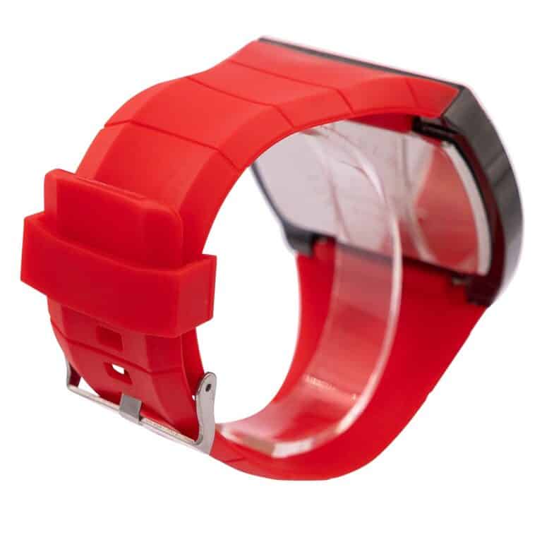Votre Montre pour Homme Silicone Rouge CHTIME