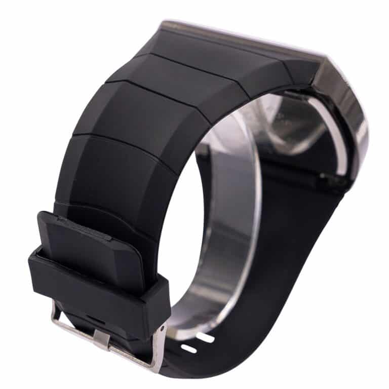 Montre Homme Silicone Couleur Noir CHTIME