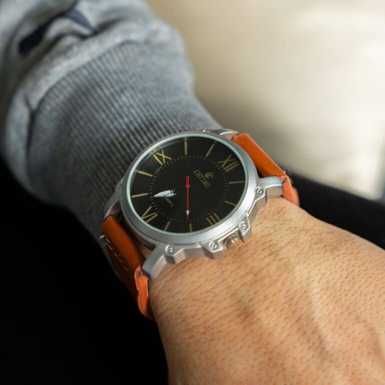 Montre pour Homme Bracelet Marron CHTIME