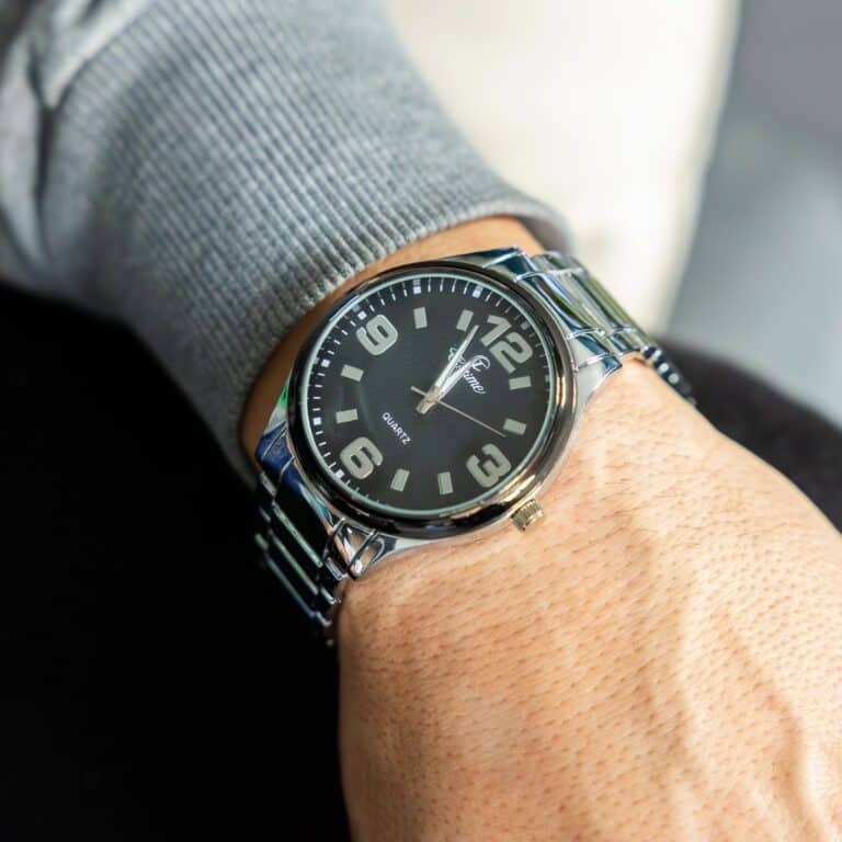 Montre Homme en Métal Couleur Argenté CHTIME