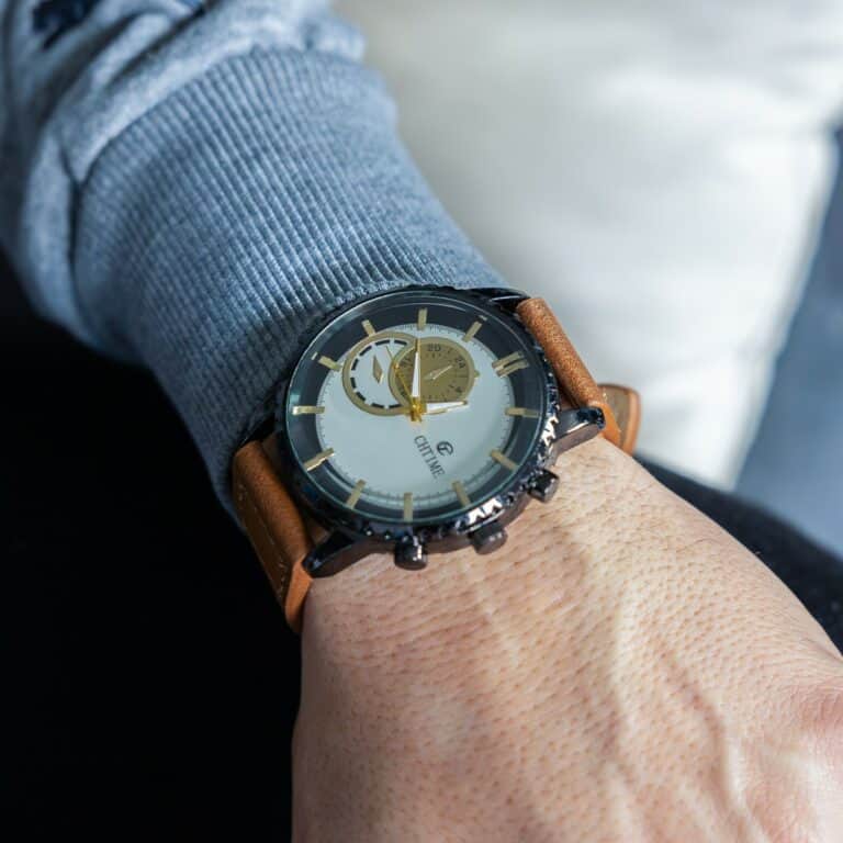 Montre Homme Originale Marron CHTIME