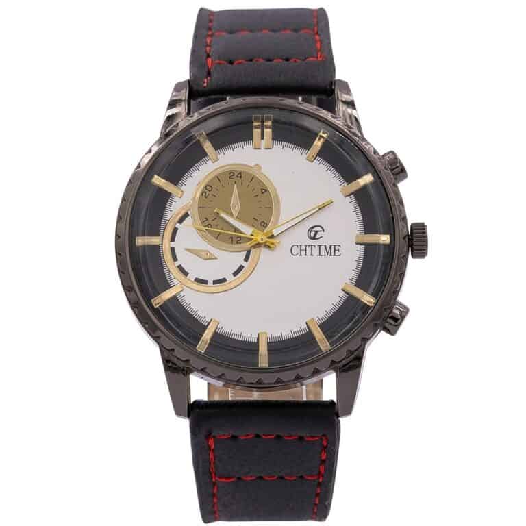 Magnifique Montre Homme Noir CHTIME