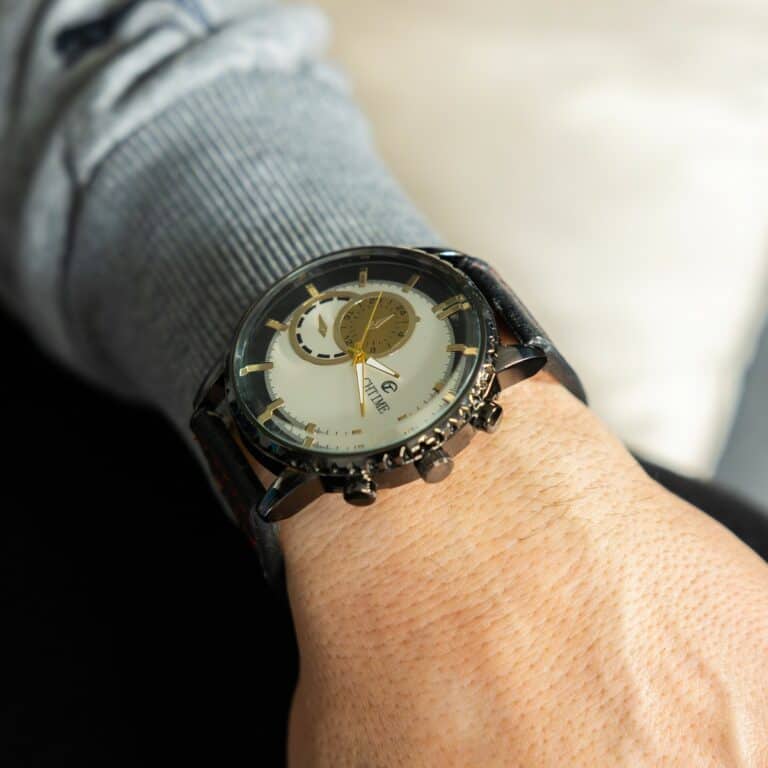 Magnifique Montre Homme Noir CHTIME