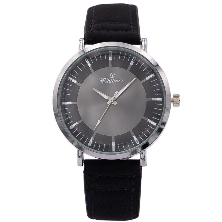 Montre Homme à Petit Prix Noir CHTIME