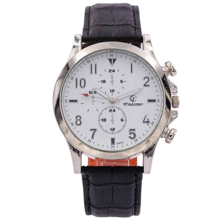 Incroyable Montre Homme Noir CHTIME