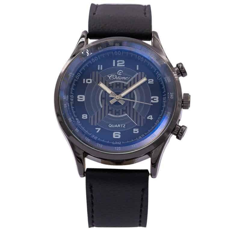 Splendide Montre Homme Noir CHTIME