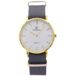 Montre Homme Matière Tissu Gris CHTIME