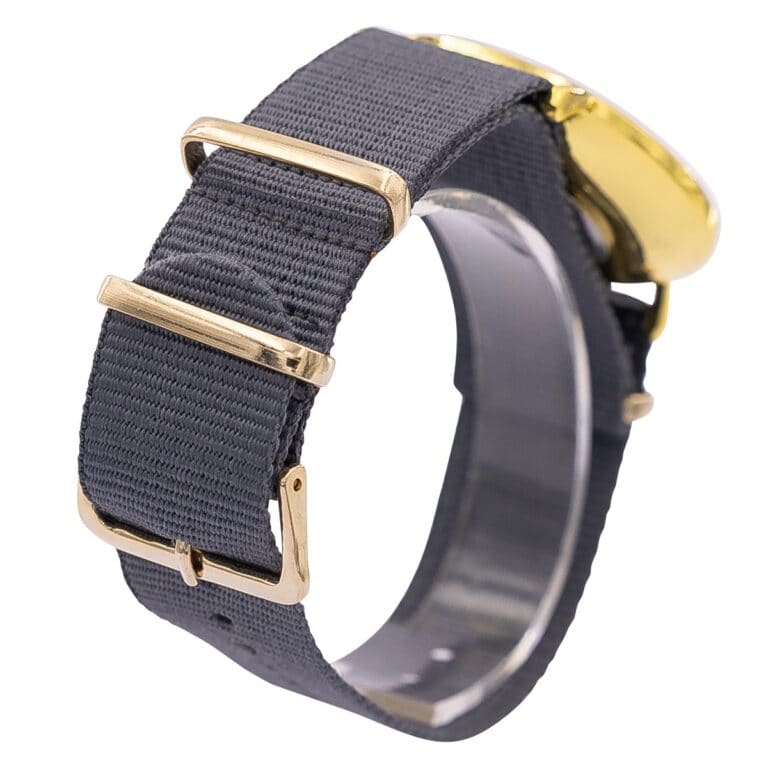 Montre Homme Matière Tissu Gris CHTIME