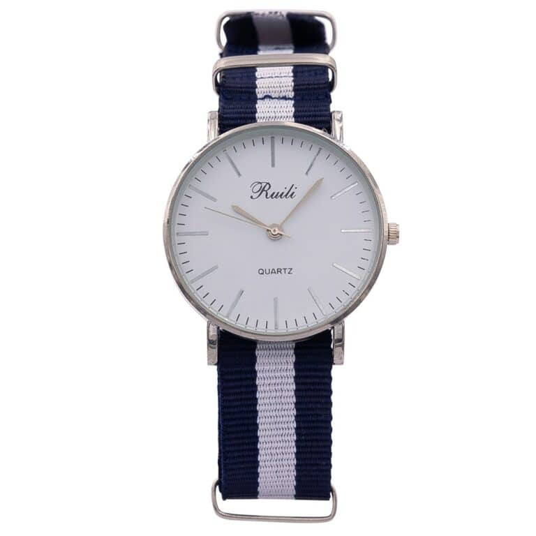 Montre pour Homme Tissu Bleu CHTIME