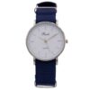 Elégante Montre Homme Tissu Bleu CHTIME