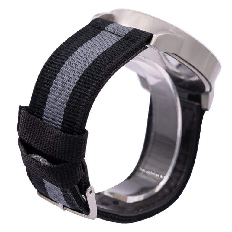 Montre d'Homme Tissu Couleur Noir CHTIME