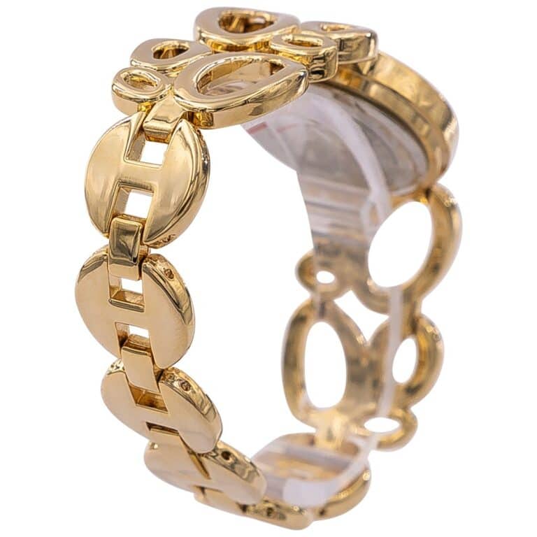 Très Belle Montre Femme Métal Doré CHTIME