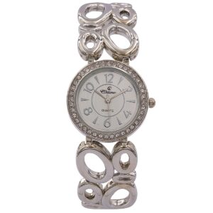 Jolie Montre Femme Métal Argenté CHTIME