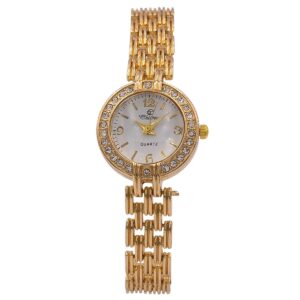 Montre pour Femme en Métal Doré CHTIME