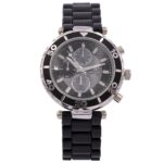 Montre Femme en Plastique Noir CHTIME