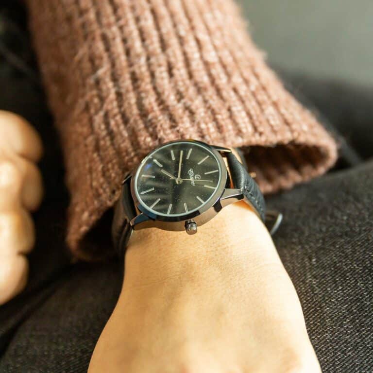 Sublime Montre de Femme Noir CHTIME