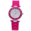 Votre Montre Femme au Plastique Rose CHTIME