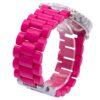 Votre Montre Femme au Plastique Rose CHTIME