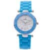 Montre pour Femme Plastique Bracelet Bleu CHTIME