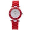 Montre Femme Tendance Plastique Rouge CHTIME