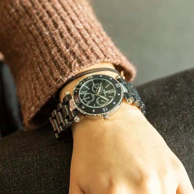 Montre Originale Femme Plastique Noir CHTIME