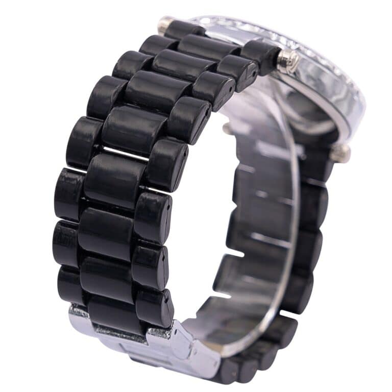 Montre Originale Femme Plastique Noir CHTIME
