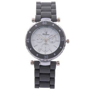 Montre Femme en Plastique Gris CHTIME