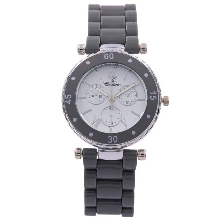 Montre Femme en Plastique Gris CHTIME