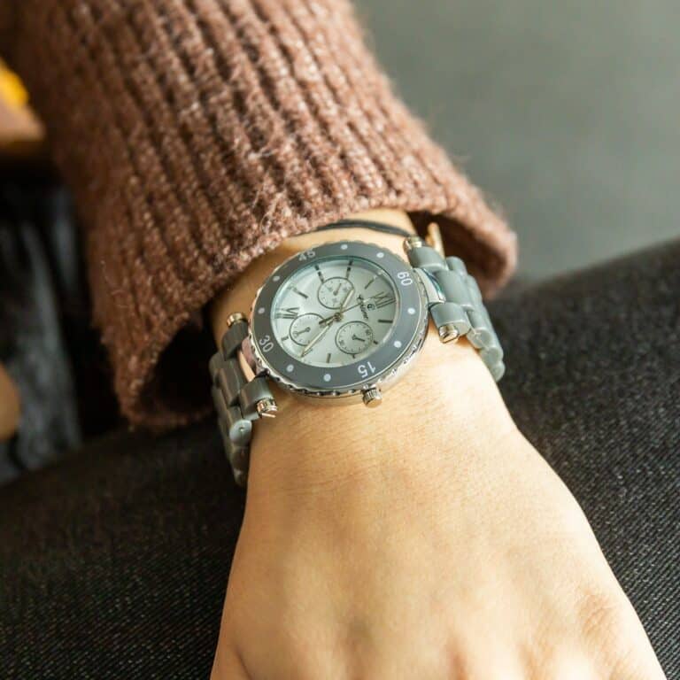 Montre Femme en Plastique Gris CHTIME