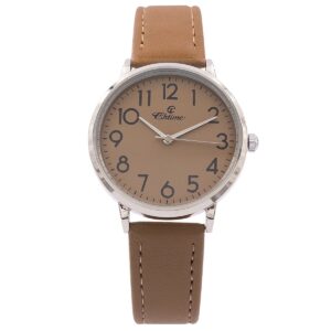 Elégante Montre Femme Marron CHTIME