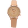 Très Jolie Montre Femme Beige Rose CHTIME