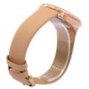 Très Jolie Montre Femme Beige Rose CHTIME