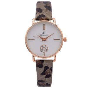 Eclatante Montre Femme Argenté CHTIME