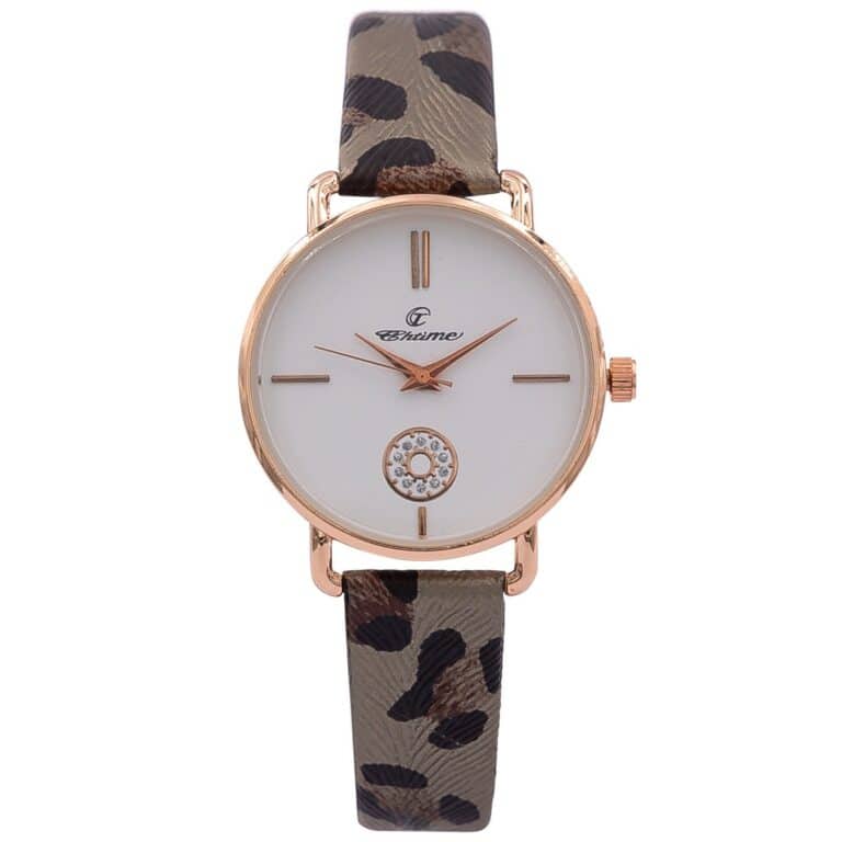 Eclatante Montre Femme Argenté CHTIME