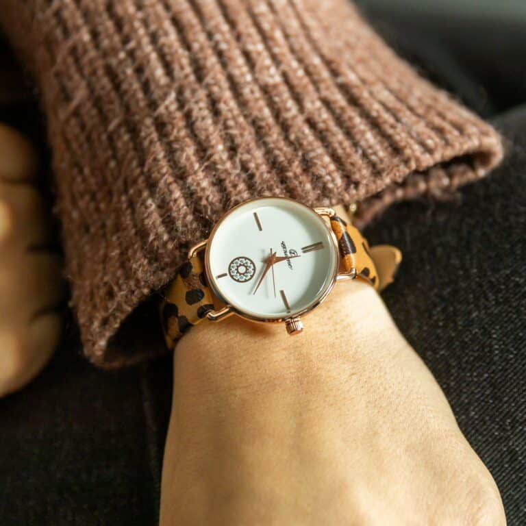 Montre de Femme Marron CHTIME