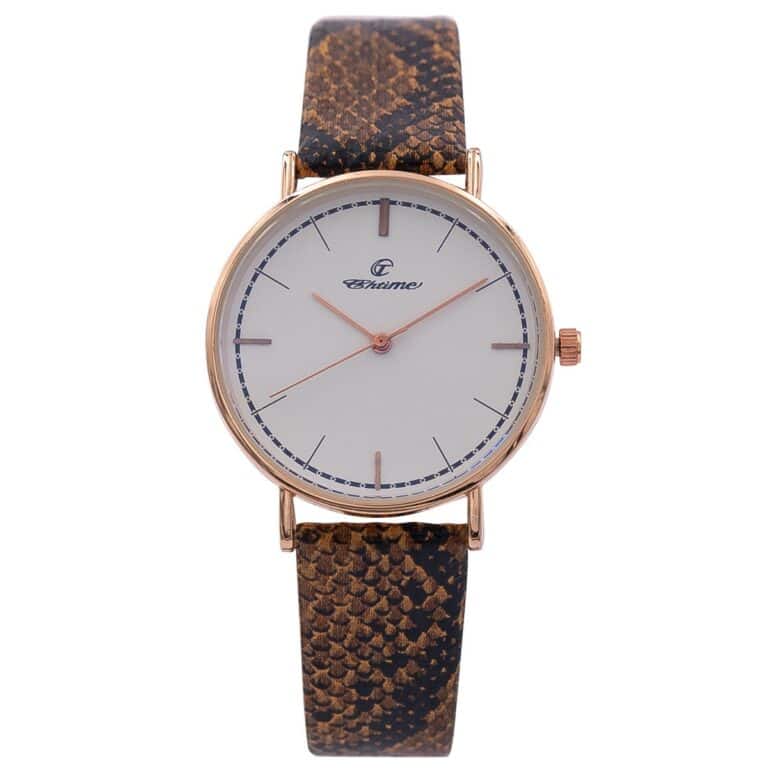 Montre Femme Bracelet Marron CHTIME