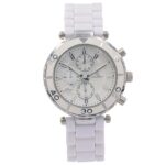 Montre Femme Matière Plastique Blanc CHTIME