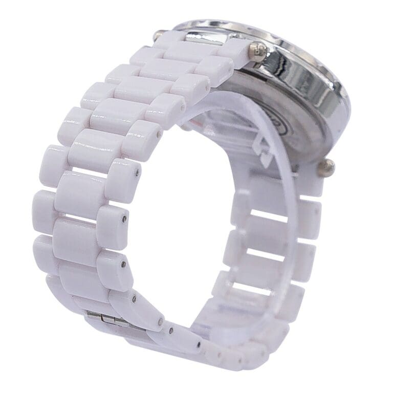 Montre Femme Matière Plastique Blanc CHTIME