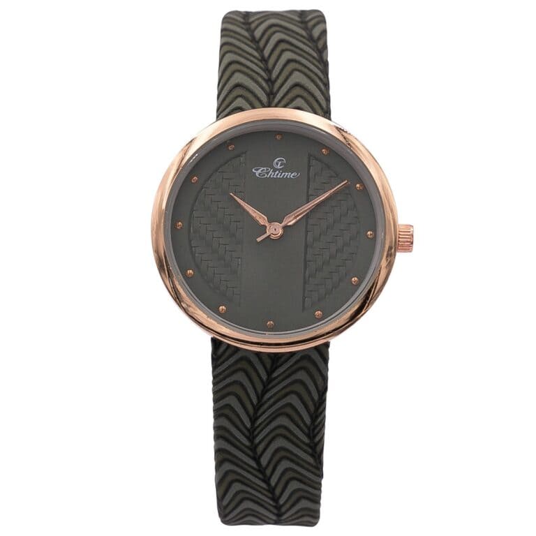 Magnifique Montre Femme Gris Vert CHTIME