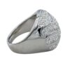 Bague Originale Femme Acier Ornée Zirconium