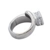 Bague Tendance pour Femme Métal Ornée avec Zirconium