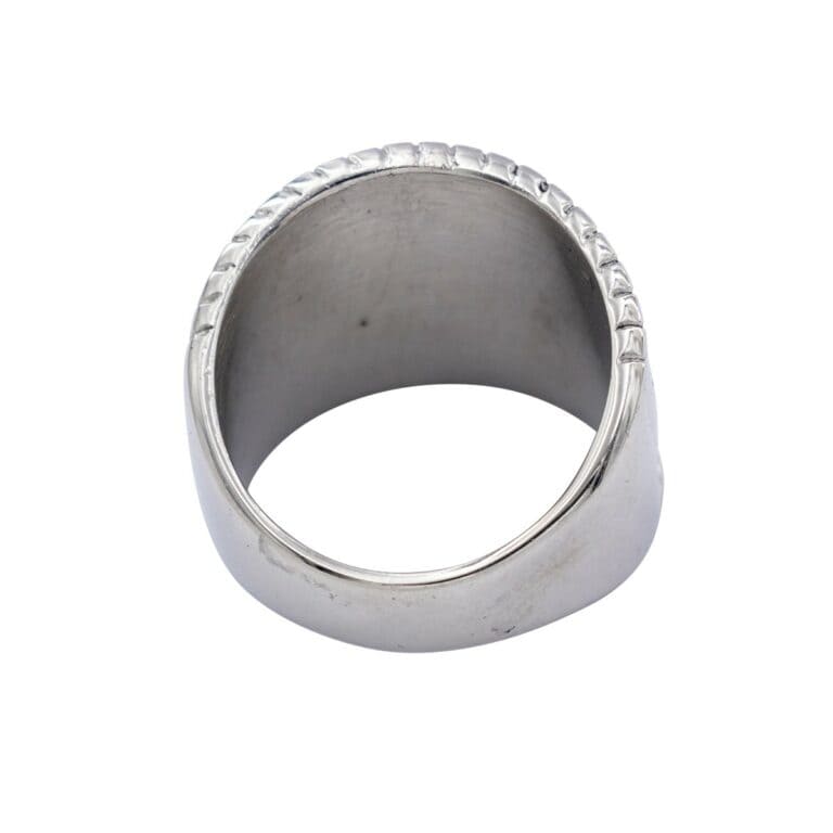 Magnifique Bague Femme Métal Ornée avec Zirconium