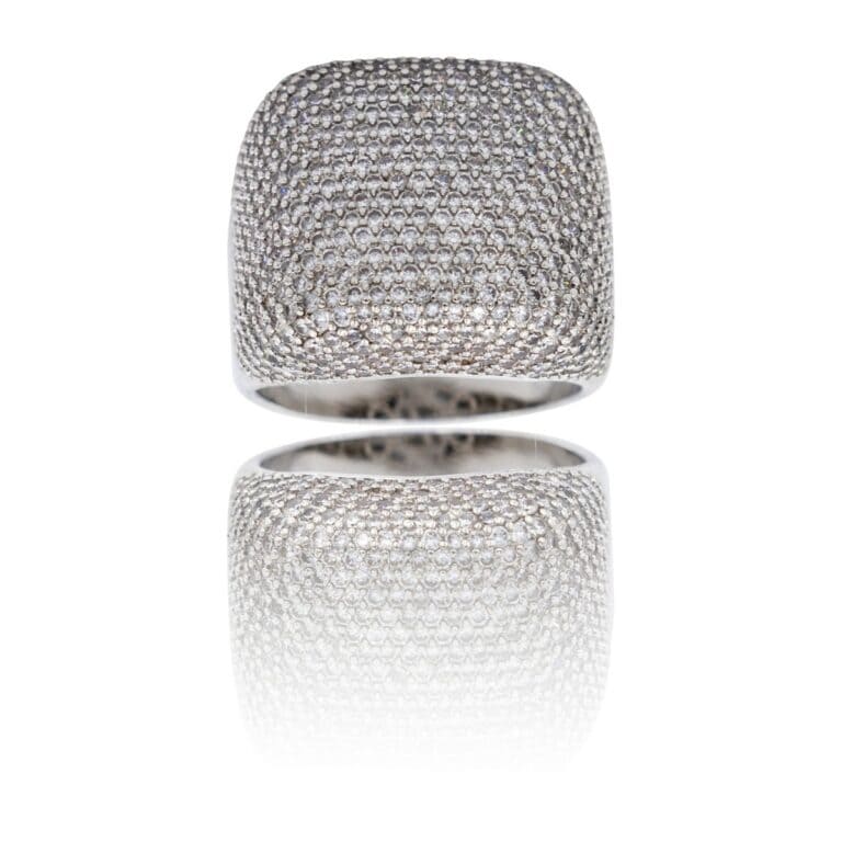 Bague de Femme Métal Ornée avec Zirconium