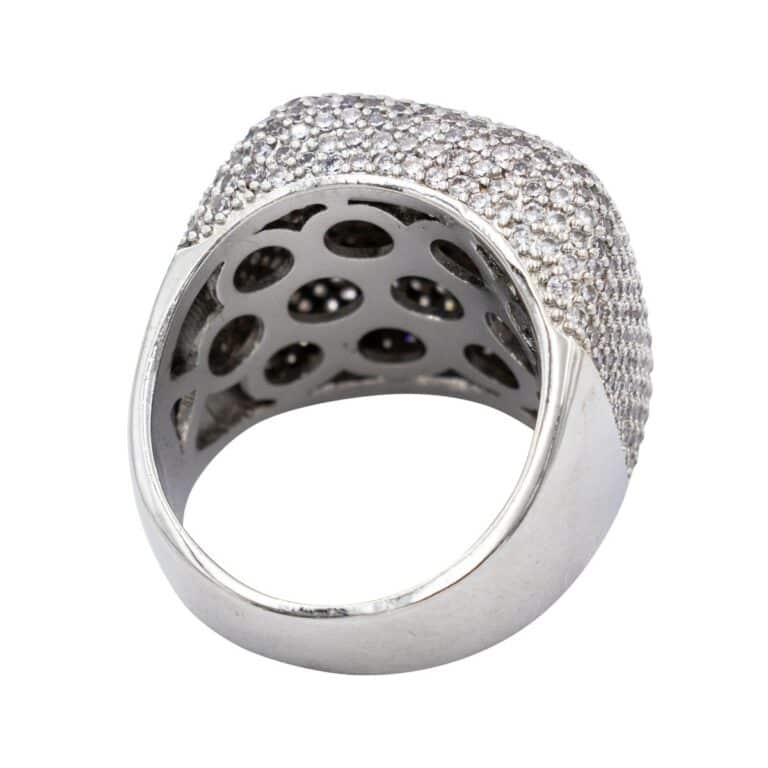 Bague de Femme Métal Ornée avec Zirconium