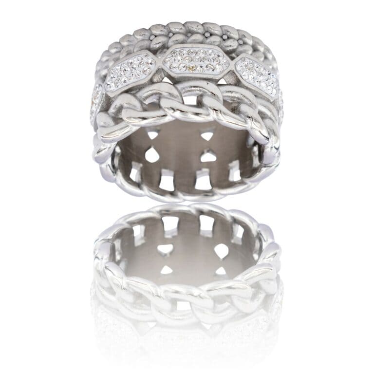 Sublime Bague pour Femme Métal Ornée avec Zirconium