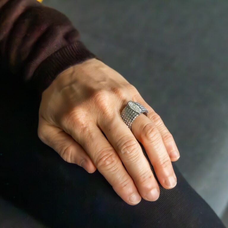 Bague pour Femme Métal Ornée avec Zirconium