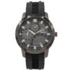 Votre Montre Homme Bracelet Silicone Noir CHTIME