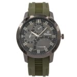 Montre Homme Bracelet Silicone Kaki CHTIME